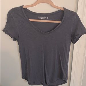 Abercrombie and Fitch blue tshirt